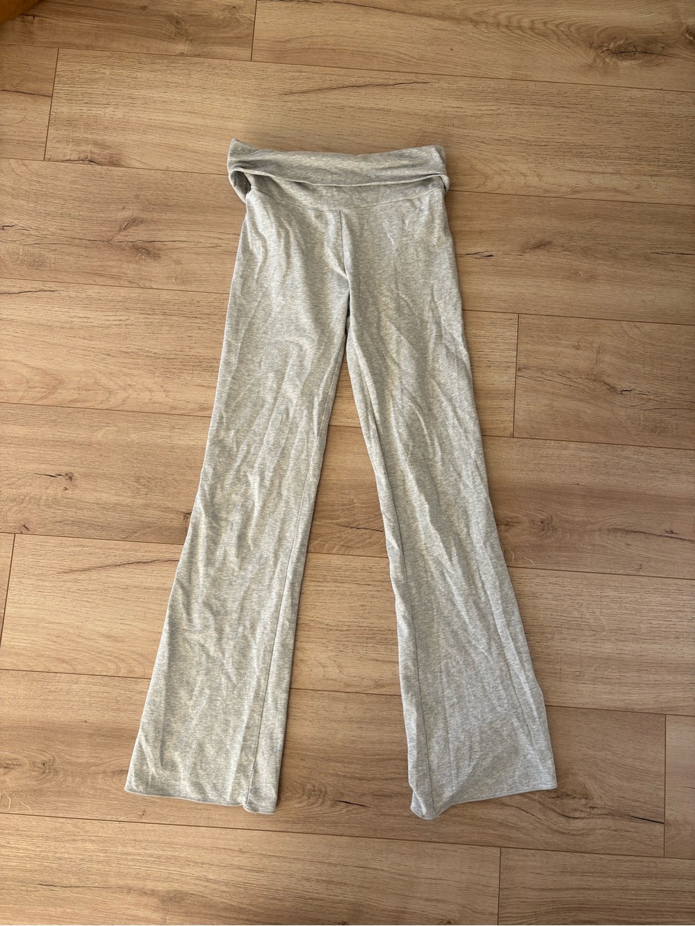 Cotton Jersey Foldover Pant